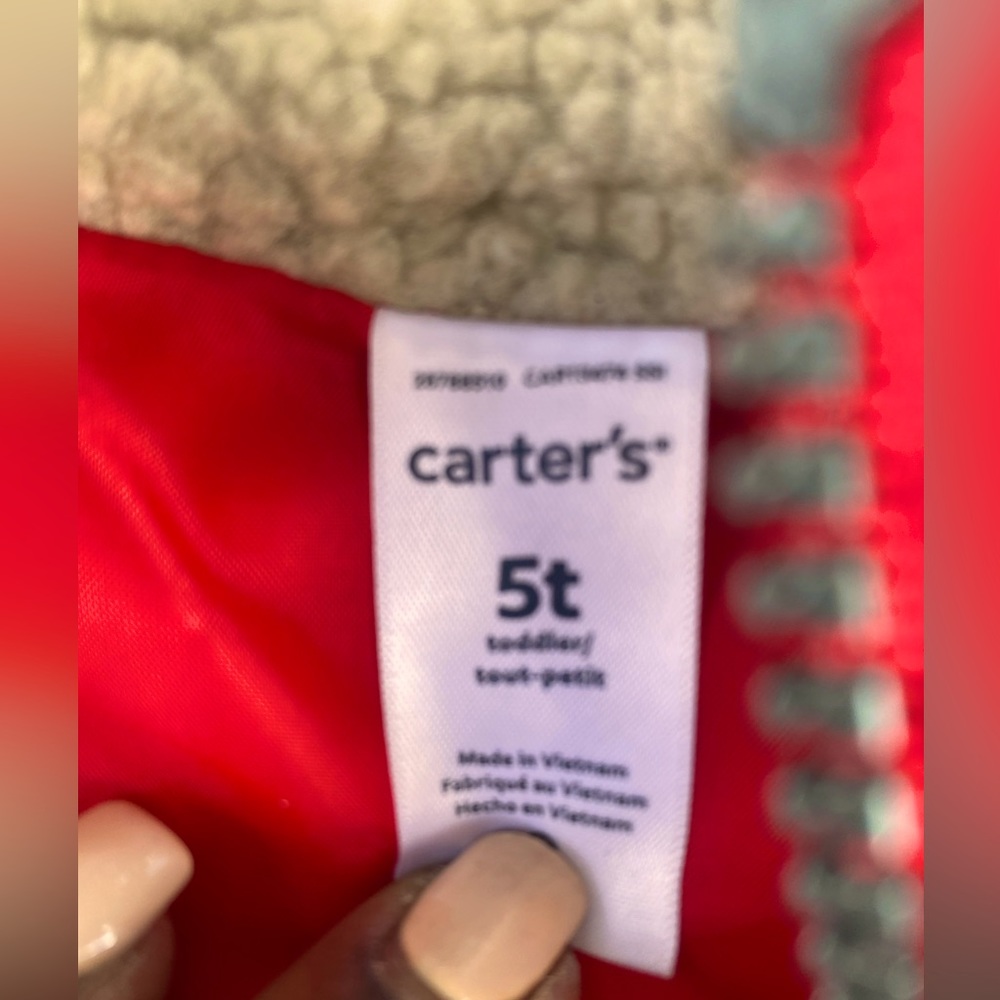 Red puffer vests
